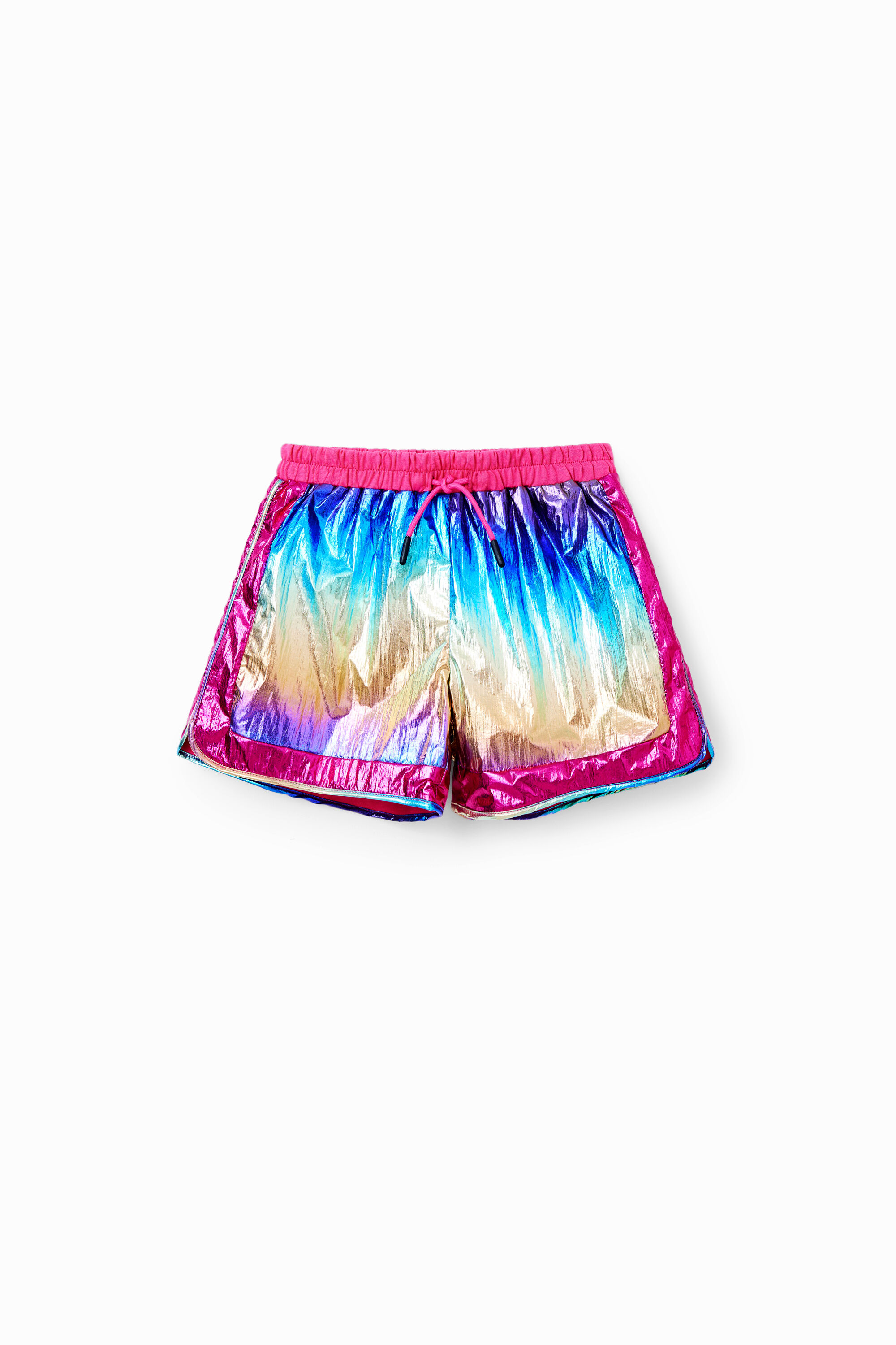 Short iridiscent