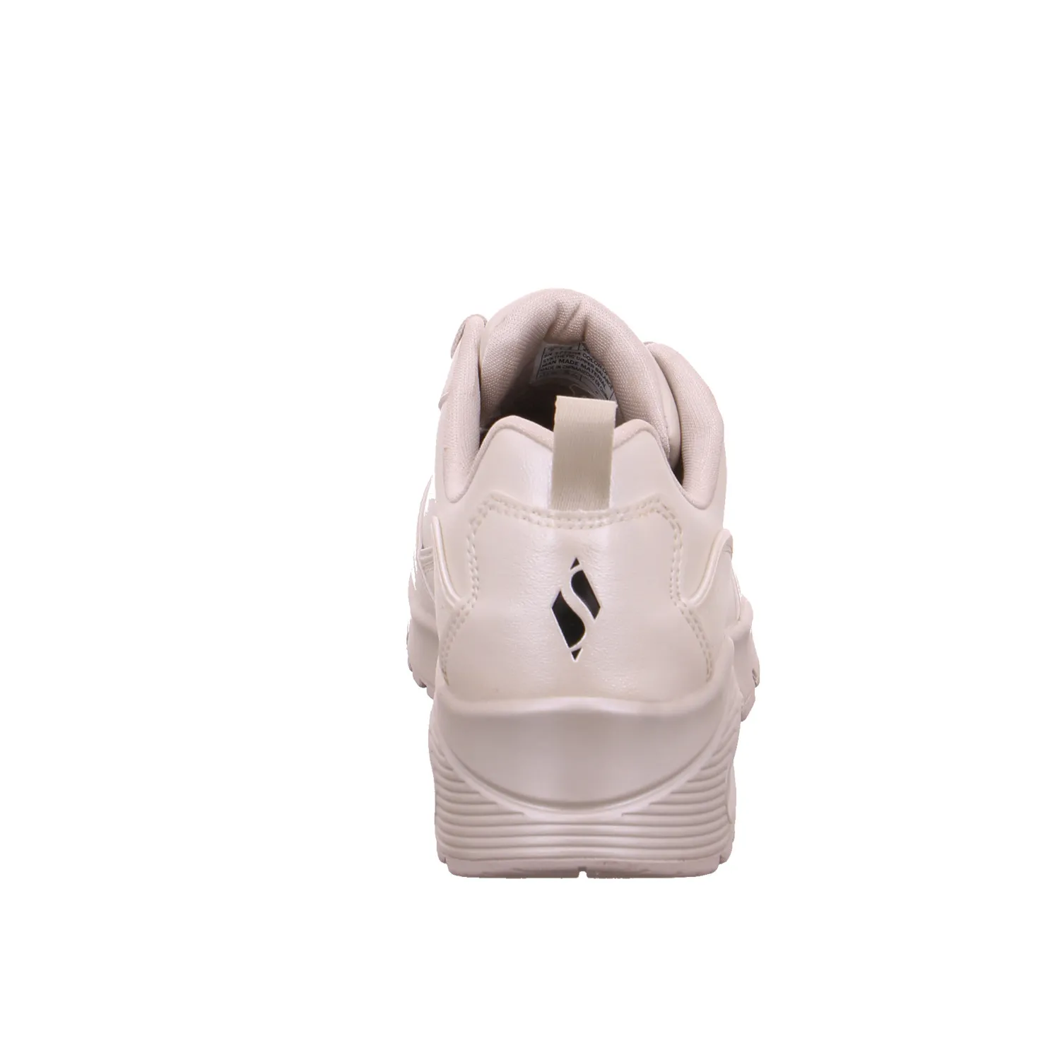 SKECHERS Sneaker Beige Lederimitat  mit Memory Foam