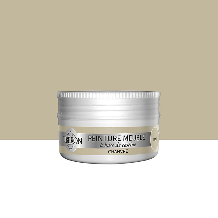 Peinture à base de caséine meubles Libéron chanvre mat 75ml