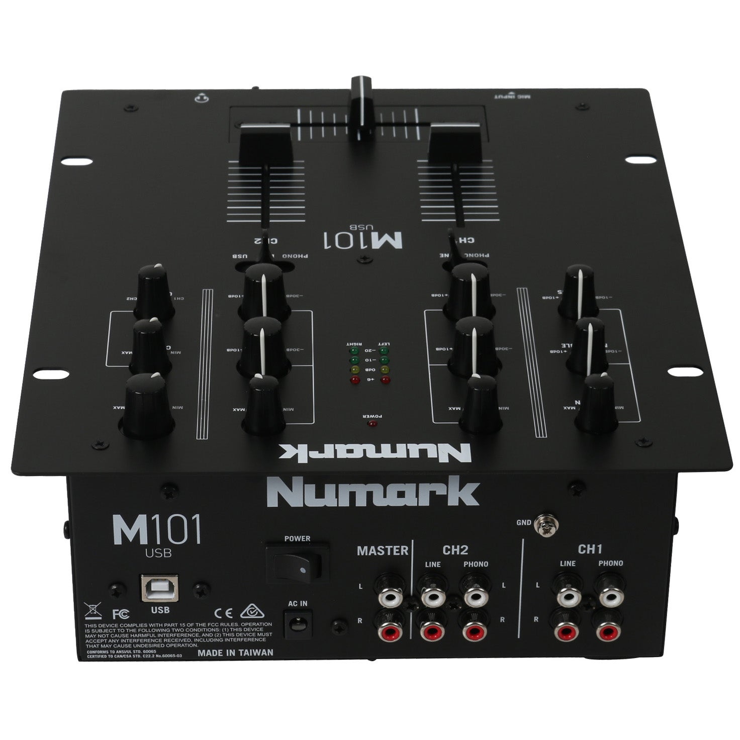 Numark M101USB 2-kanaals DJ mixer