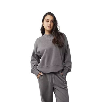 Pull Fox WORDMARK OVERSIZED FEMME - Gris