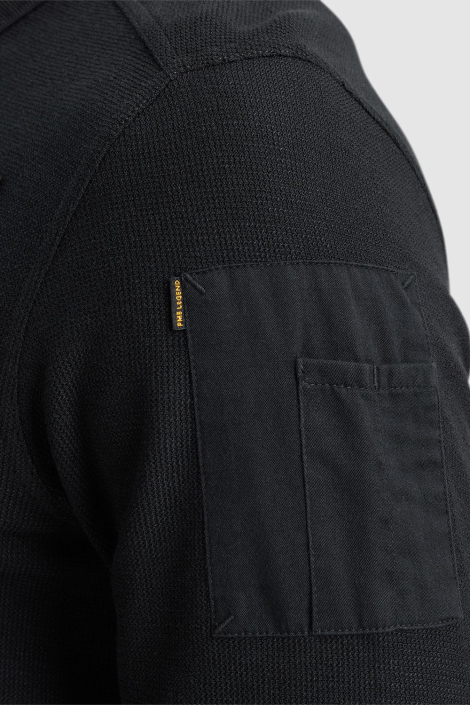 PME legend zwarte heren polo