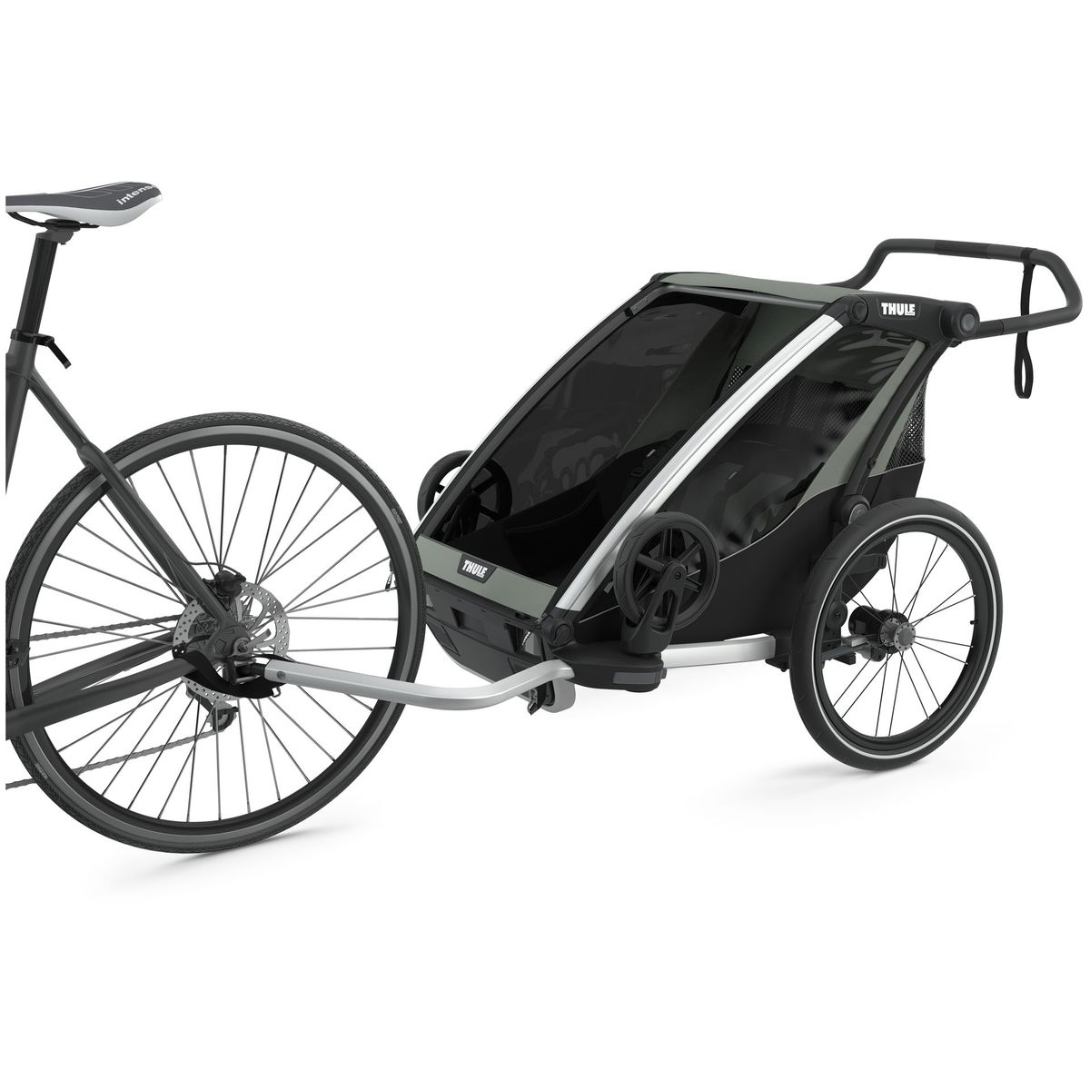 THULETHULE   Chariot LITE Double alu/agave