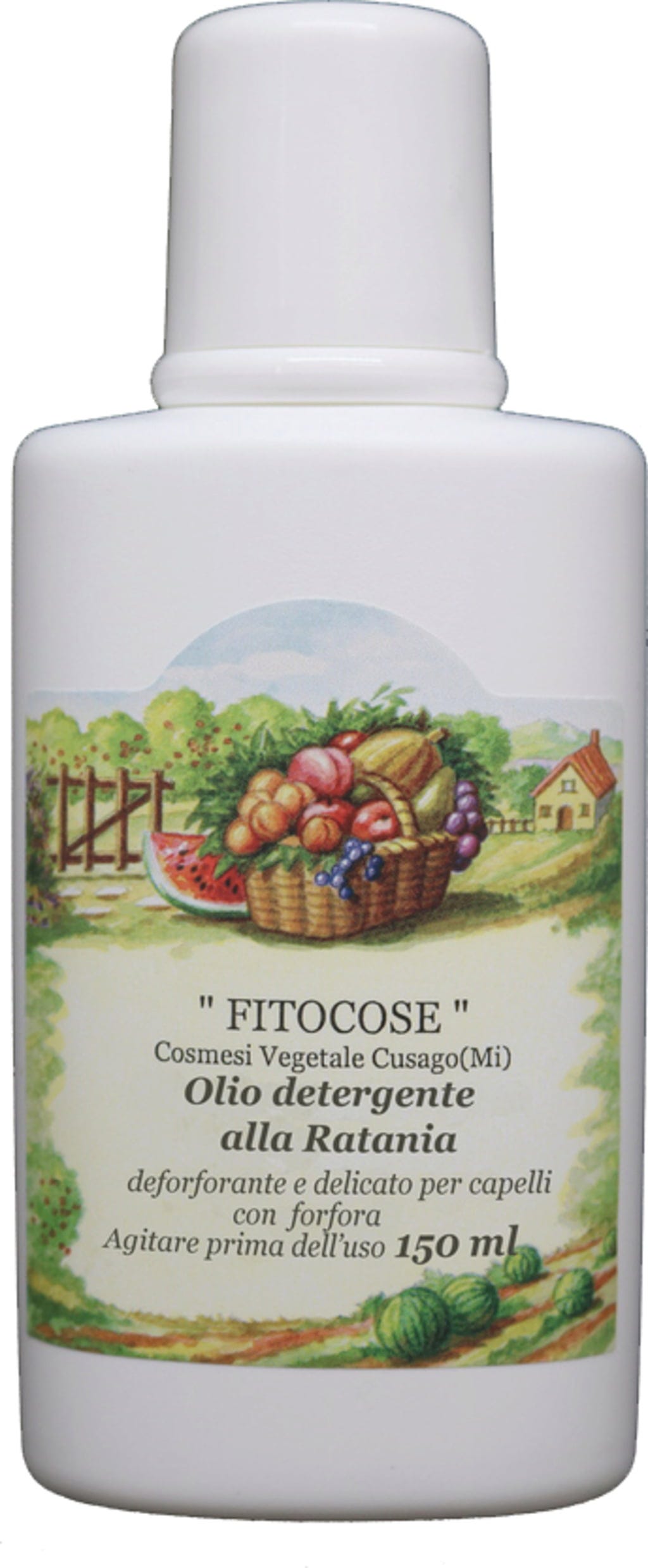 Fitocose  Ratanhia Anti-Dandruff Hair Detergent Oil, 150 ml