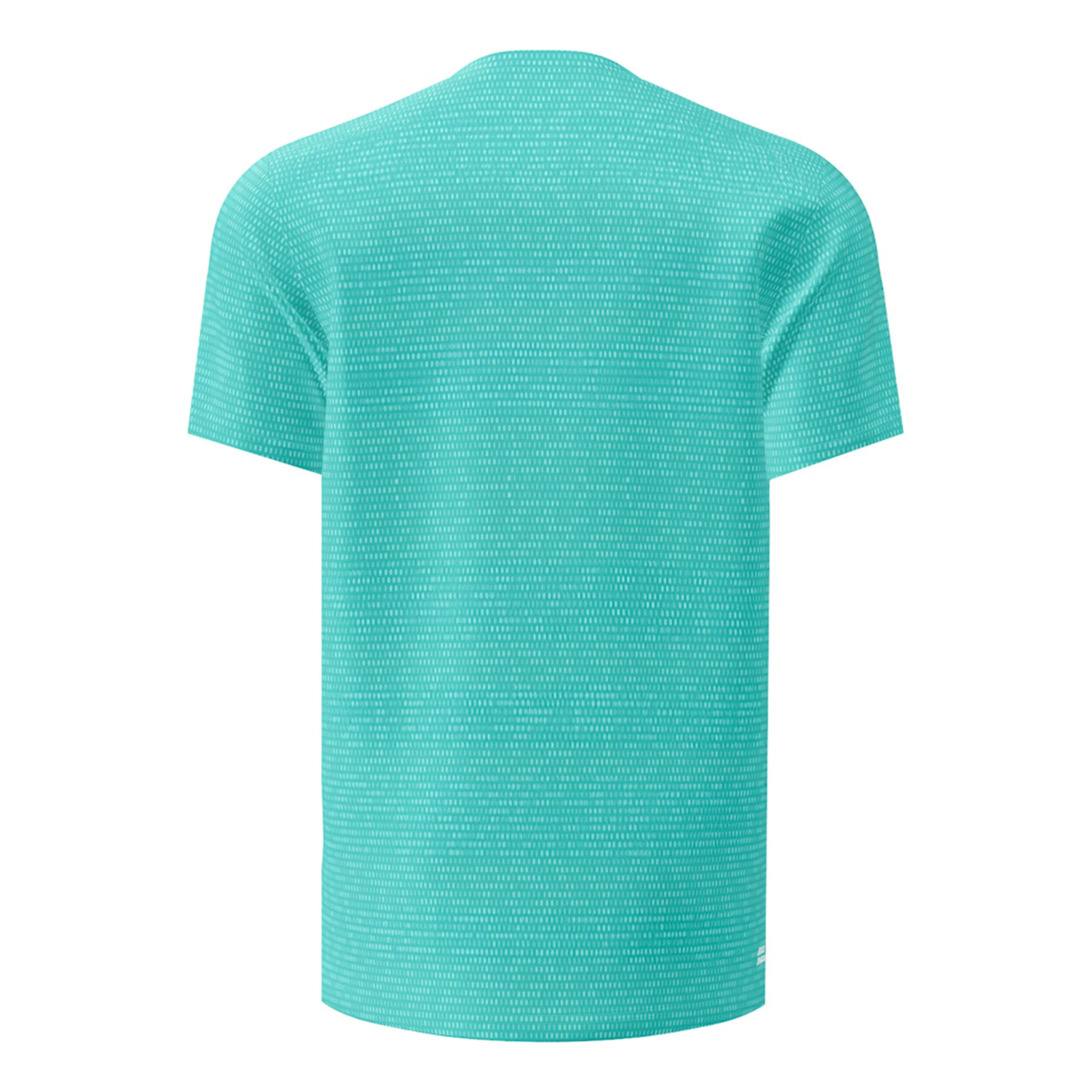 BIDI BADU Kaleido Two Colored T-shirt Hommes - Turquoise