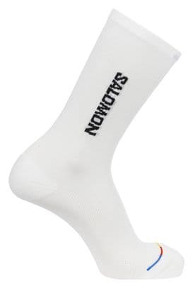 Chaussettes Salomon 365 Crew Blanc Unisex