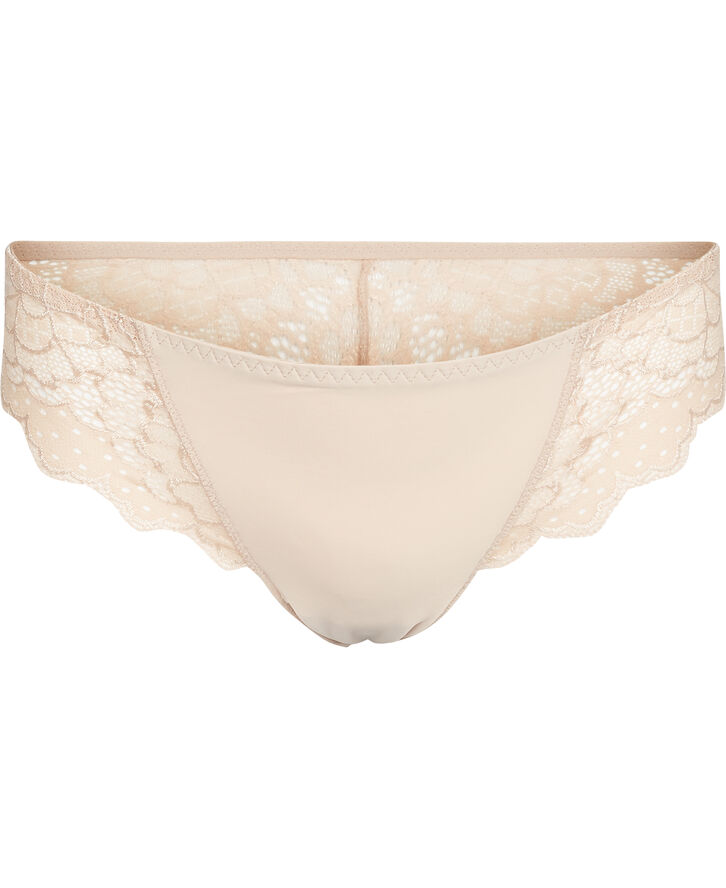 Simone Pérèle CARESSE Tanga Lyserød