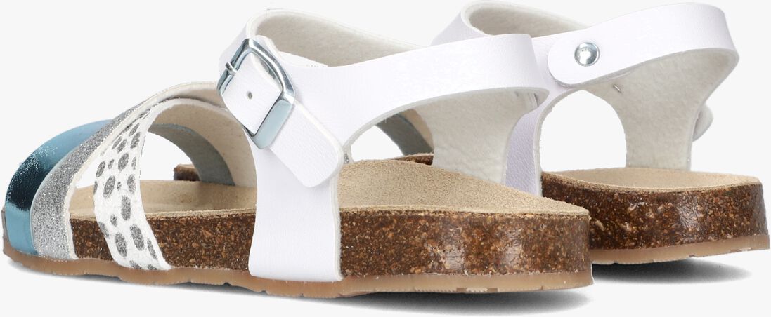 BRAQEEZ witte braqeez sandalen saar spain