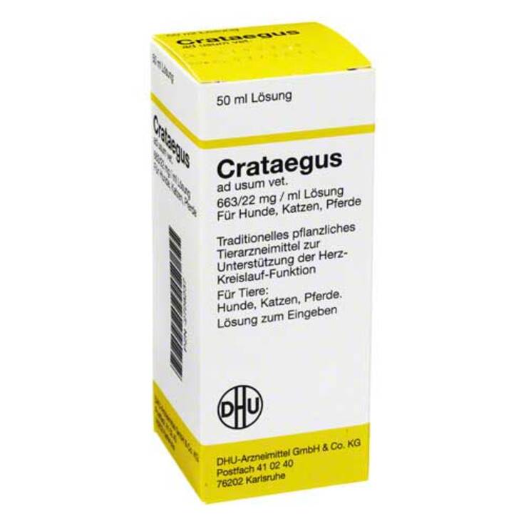 DHU Crataegus ad usum vet. Dilution, 50 ml