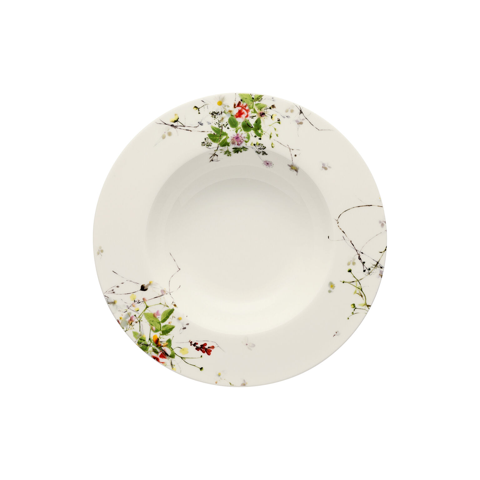 Brillance Bone China Fleurs Sauvages Suppenteller 23 cm Fahne