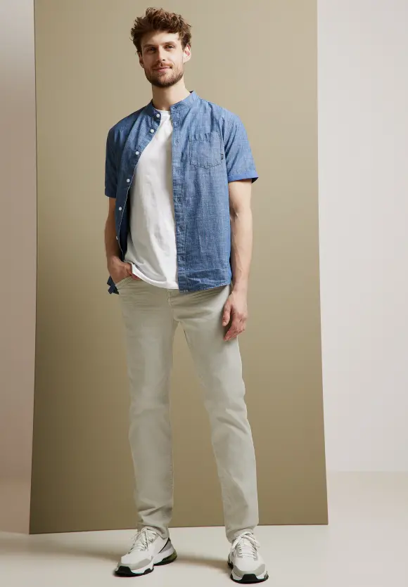Regular Fit Colored Jeans - light sand beige
