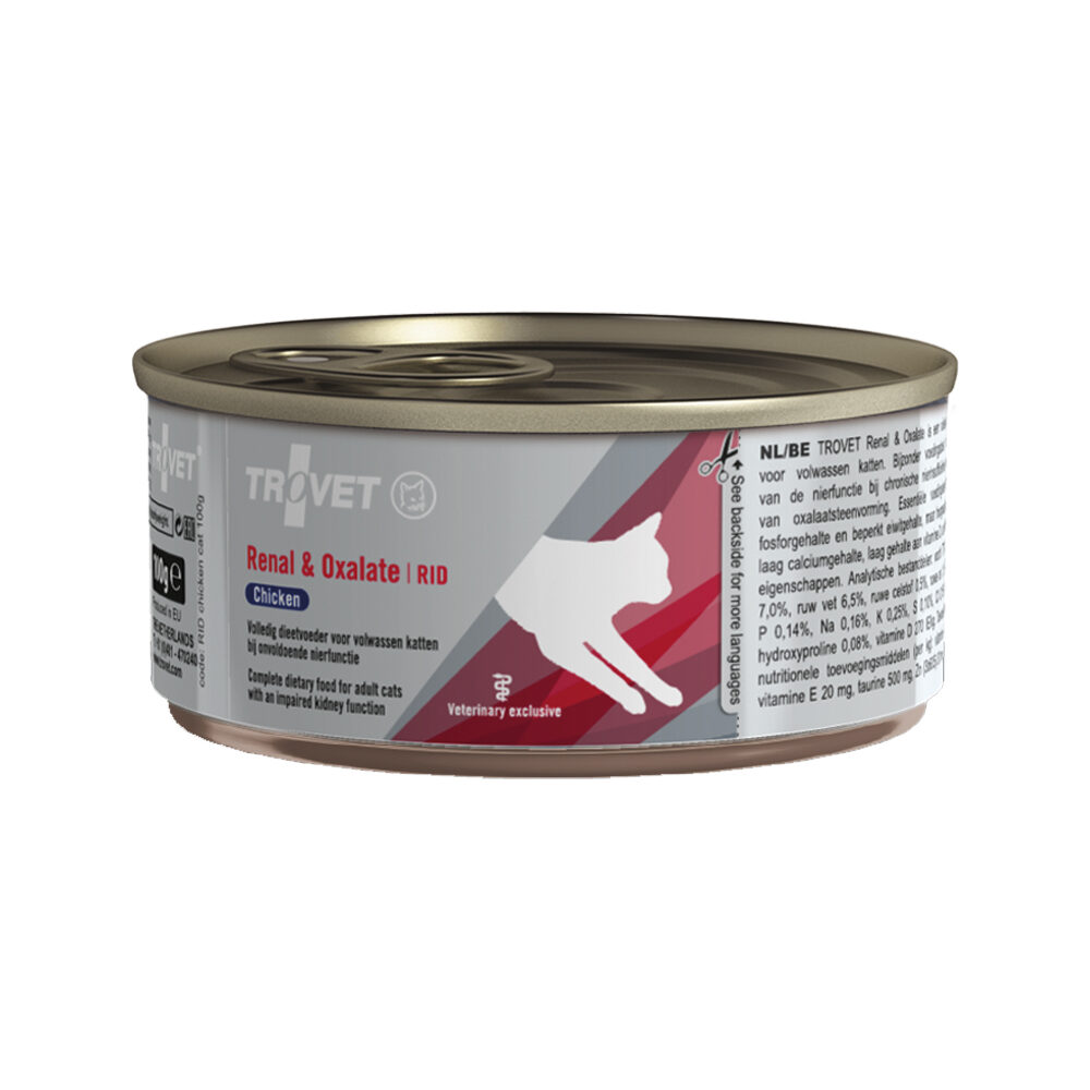 TROVET Renal & Oxalate RID Kat - Blik