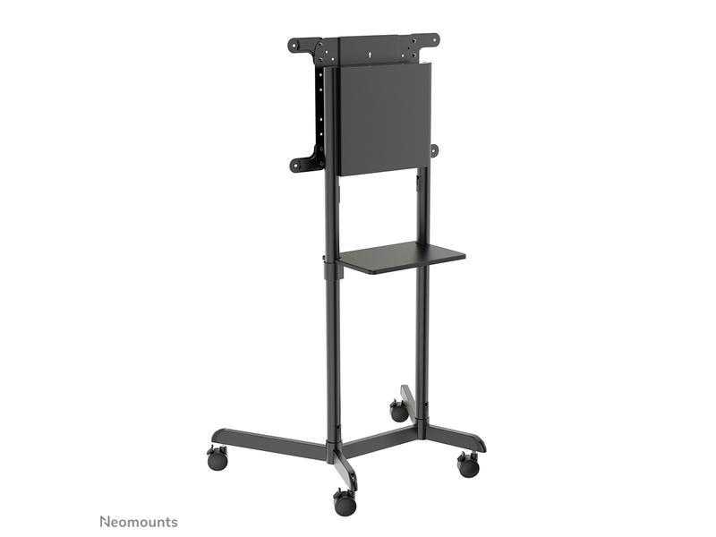 NEOMOUNTS TV-Trolley NS-M1250 Schwarz Mobiler Bodenständer für Flachbild-Fernseher bis 70
