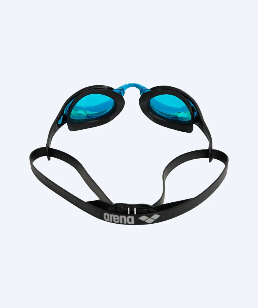 Arena Elite svømmebriller - Cobra Edge SWIPE Mirror - Sort/blå