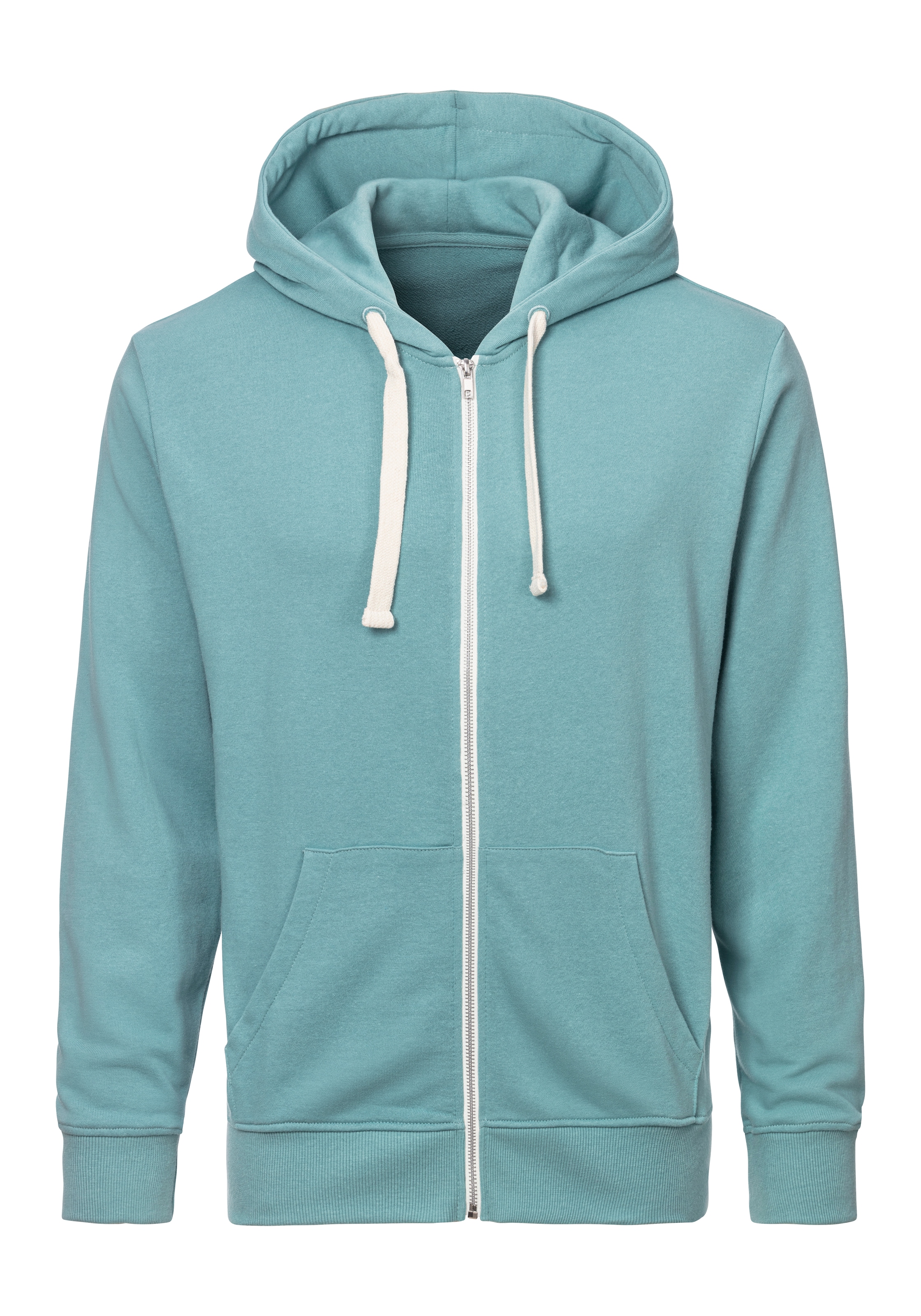 KangaROOS Kapuzensweatjacke , mit Kapuze, kontrast Zipper und kontrast Bänder