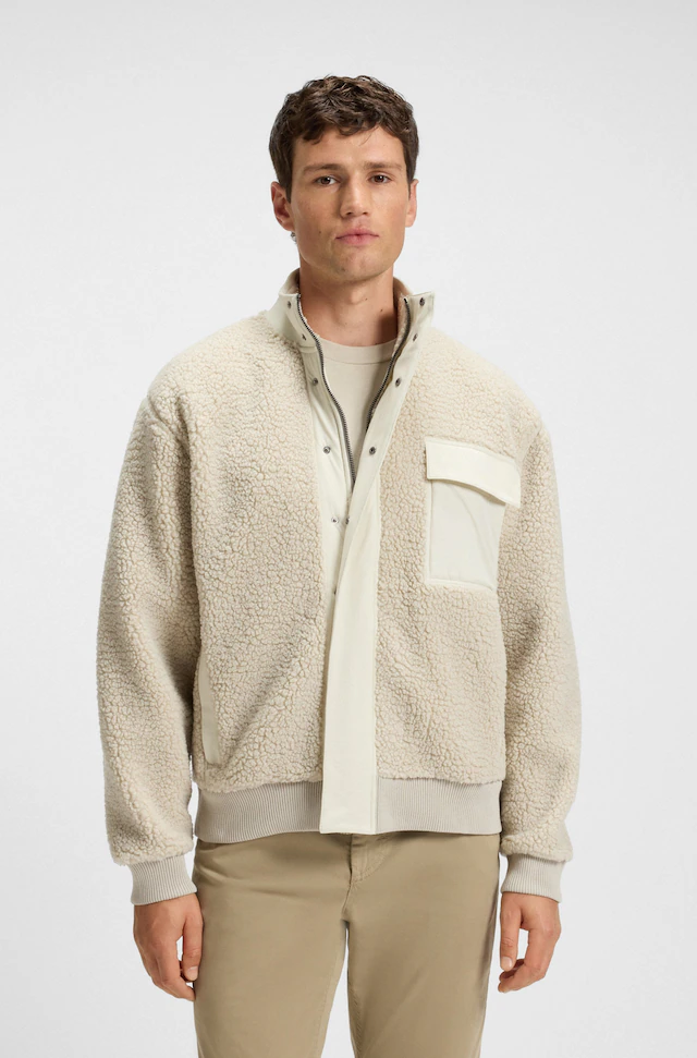 BOSS ORANGE Blouson »Ze cozysolid«
