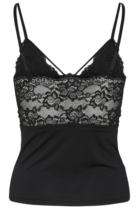 Pieces zwarte dames top