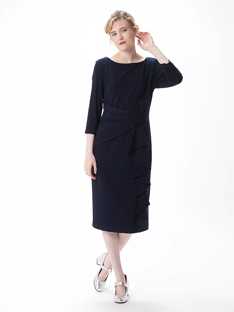 JOSEPH RIBKOFF Abendkleid  dunkelblau