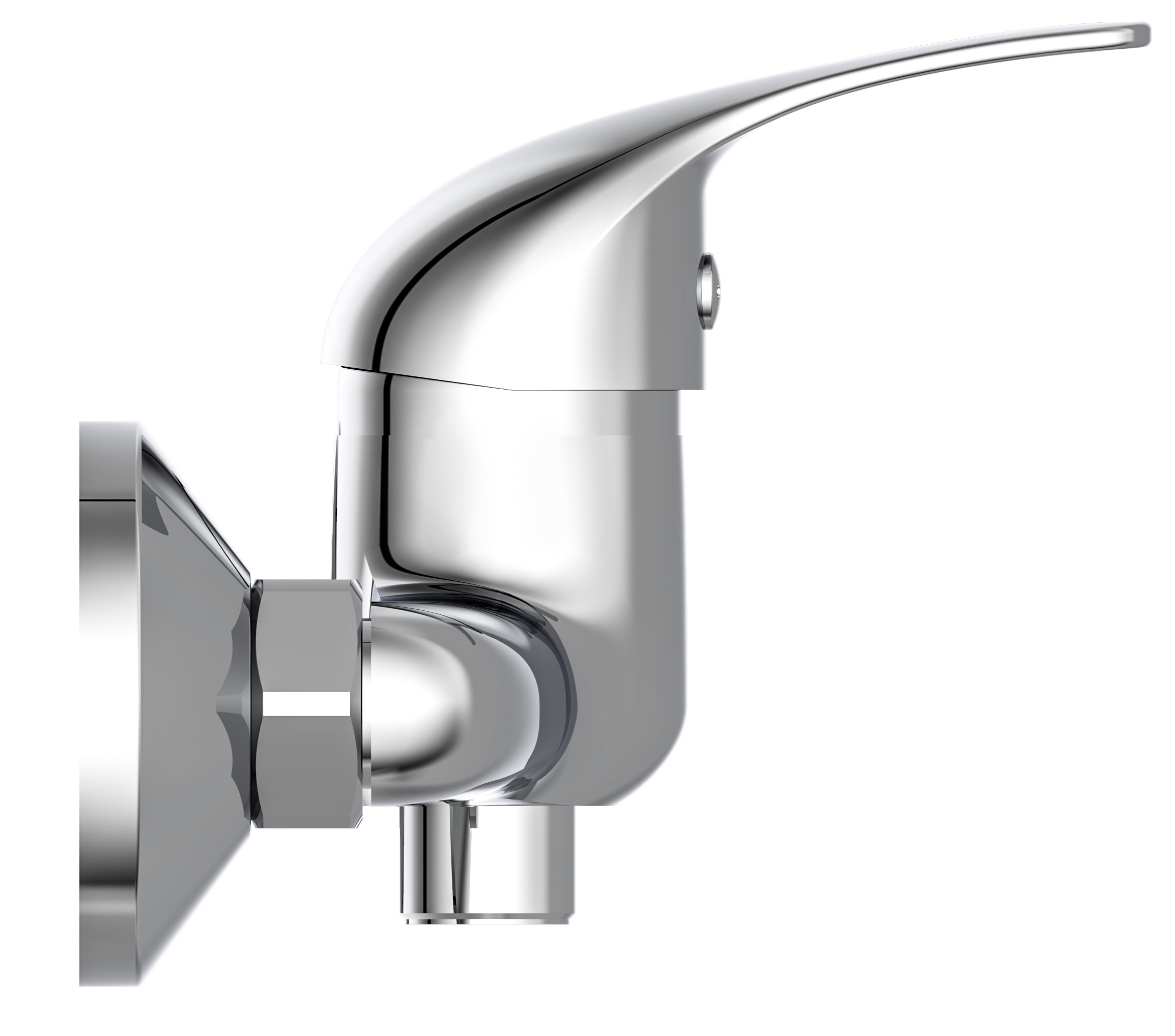 Schutte ATHOS PLUS ééngreepsmengkraan douche, chroom