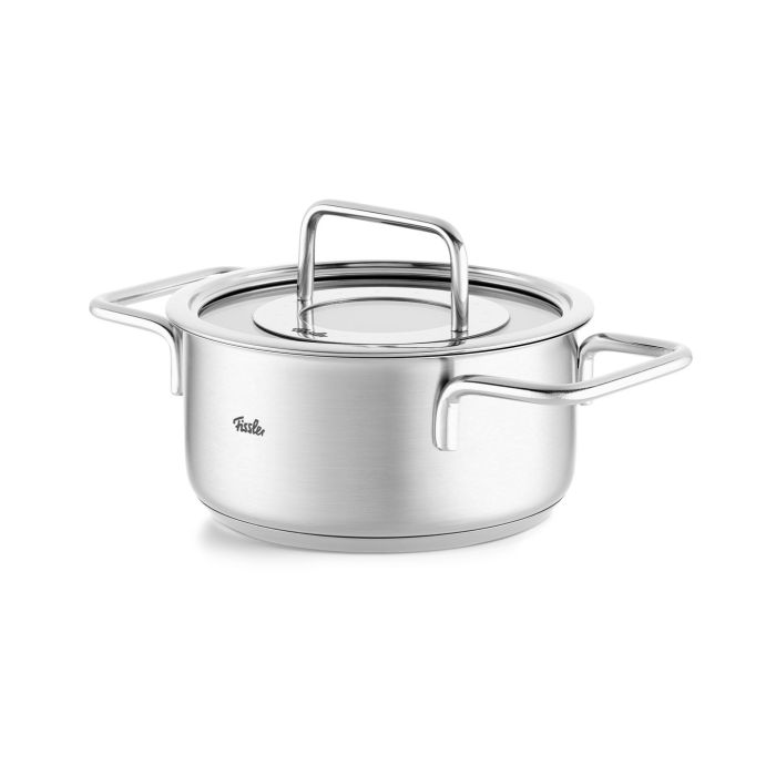 Fissler Pure Collection Kochtopf 16 cm mit Glasdeckel
