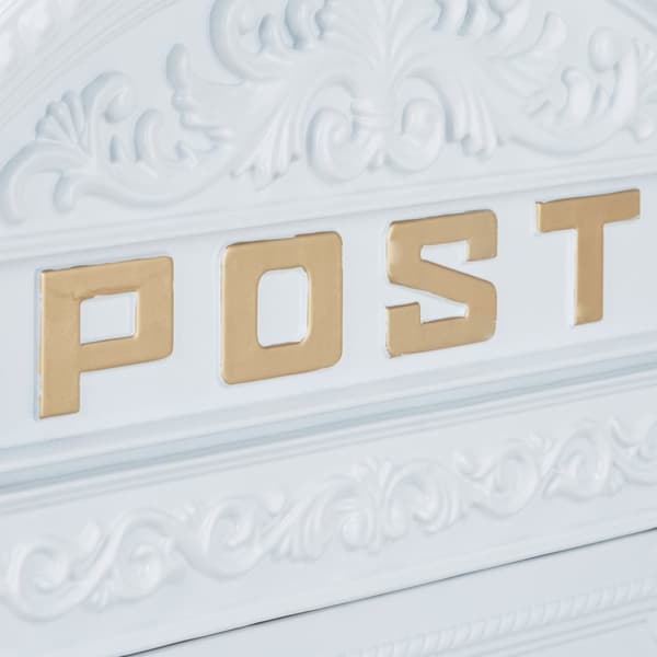 Postkasse i antikk stil