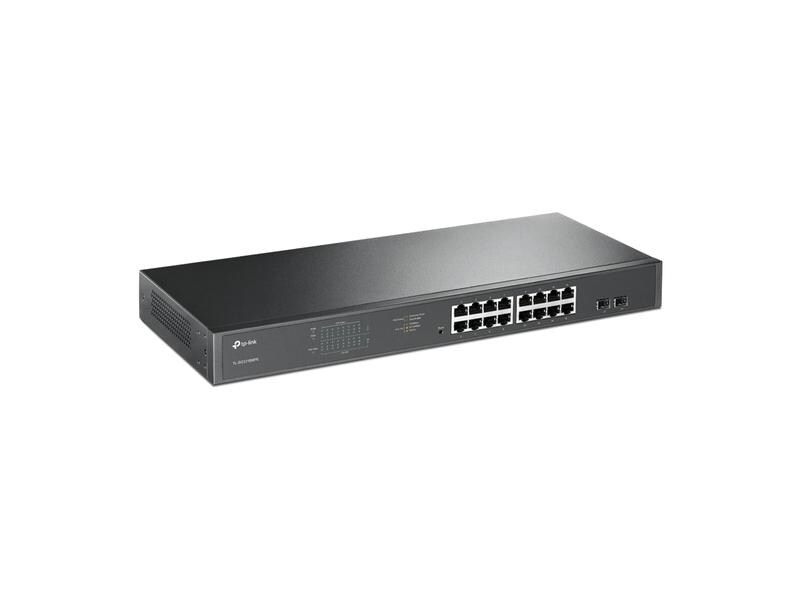 TP-Link PoE  Switch TL-SG1218MPE 18 Port 16-Port-Gigabit-Easy-Smart-PoE -Switch mit 2 SFP-Slots