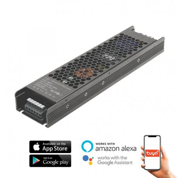 Ledme Transformador Regulável por APP Tuya LED 400W 24Vdc RGB CCT