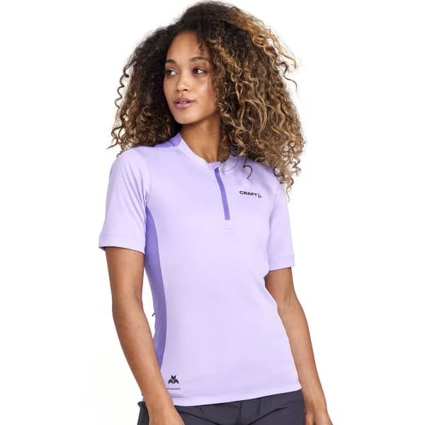 Maillot VTT CRAFT CORE OFFROAD SS JERSEY W LAVENDER-MAGIC
