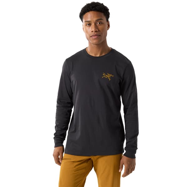 T-shirt randonnée ARC'TERYX ARC'MULTI BIRD LOGO LS M BLACK