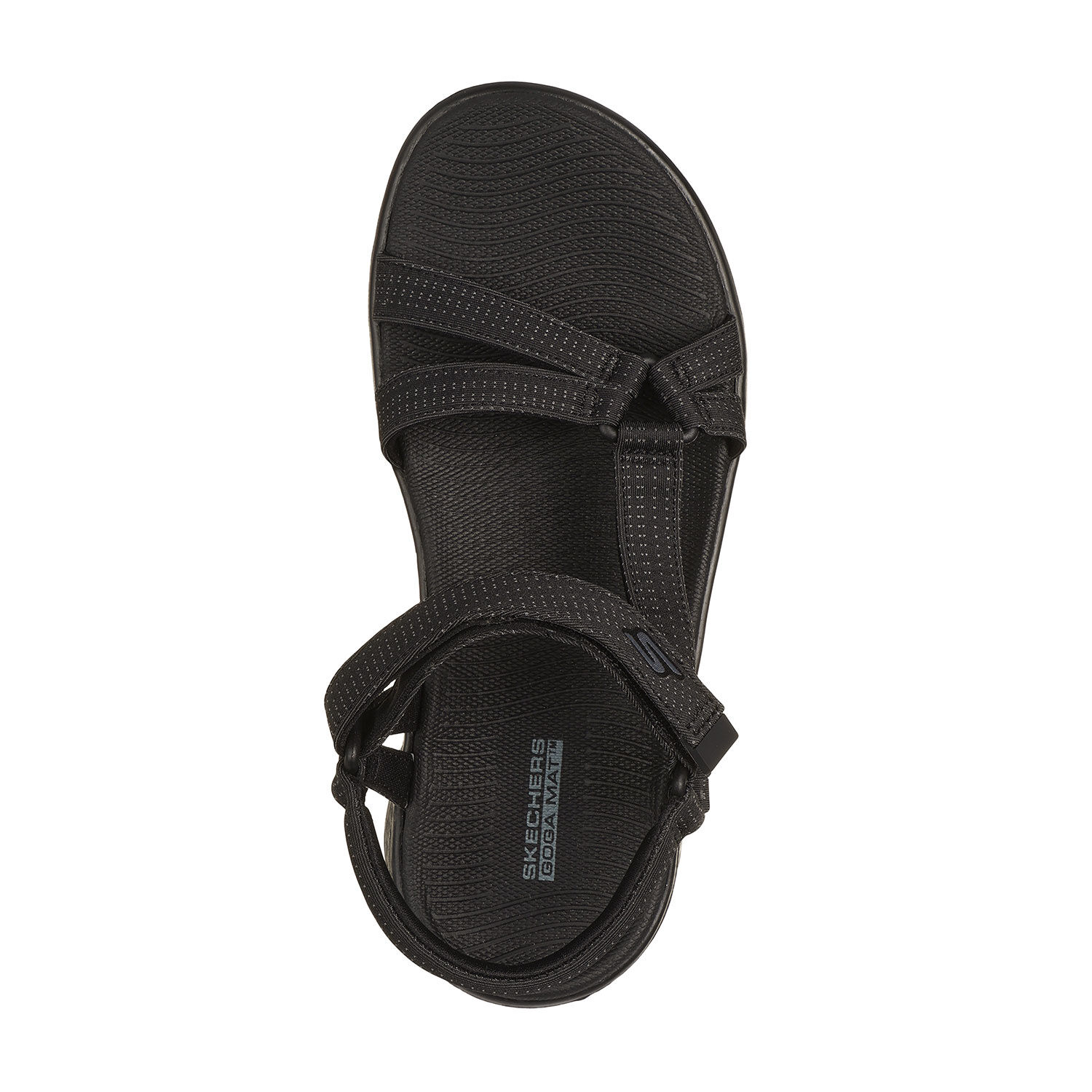 SKECHERS GO WALK Sandale aus weichem Textil