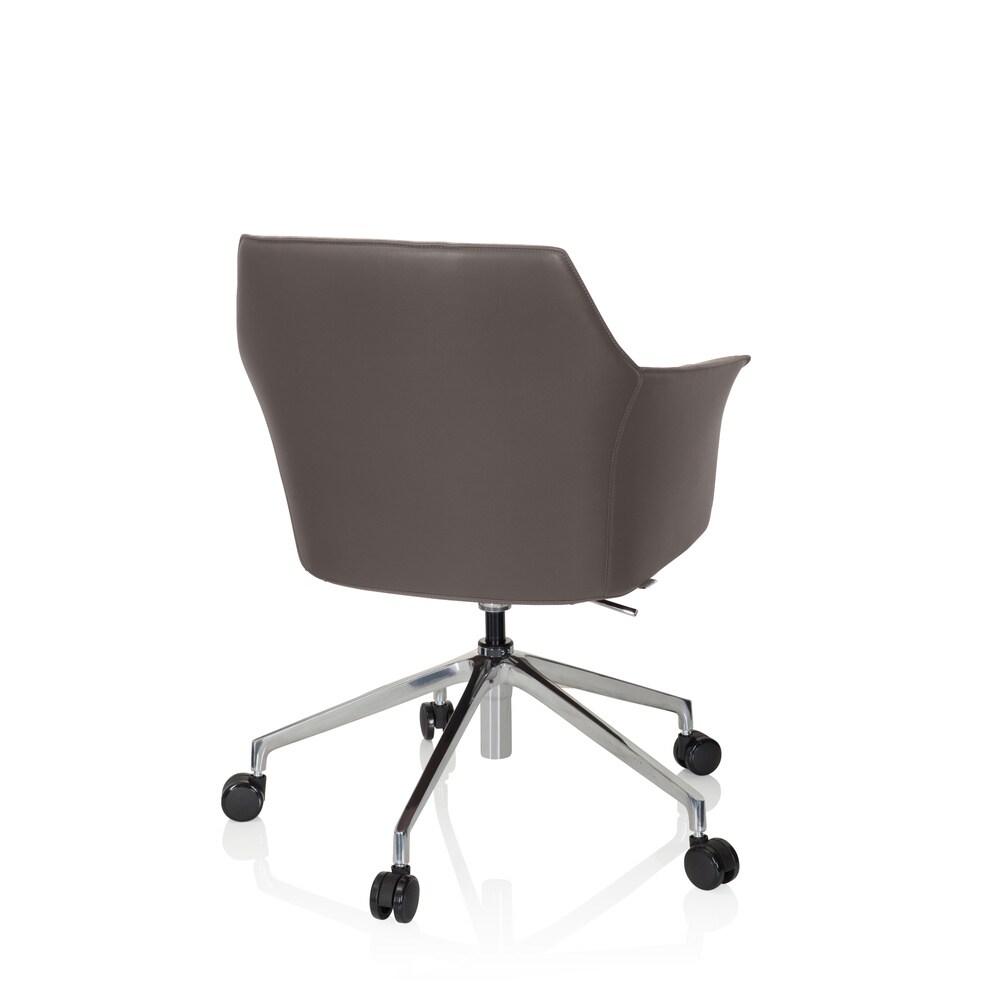 Profi Chefsessel AREZZO Kunstleder/Stoff mit Armlehnen hjh OFFICE