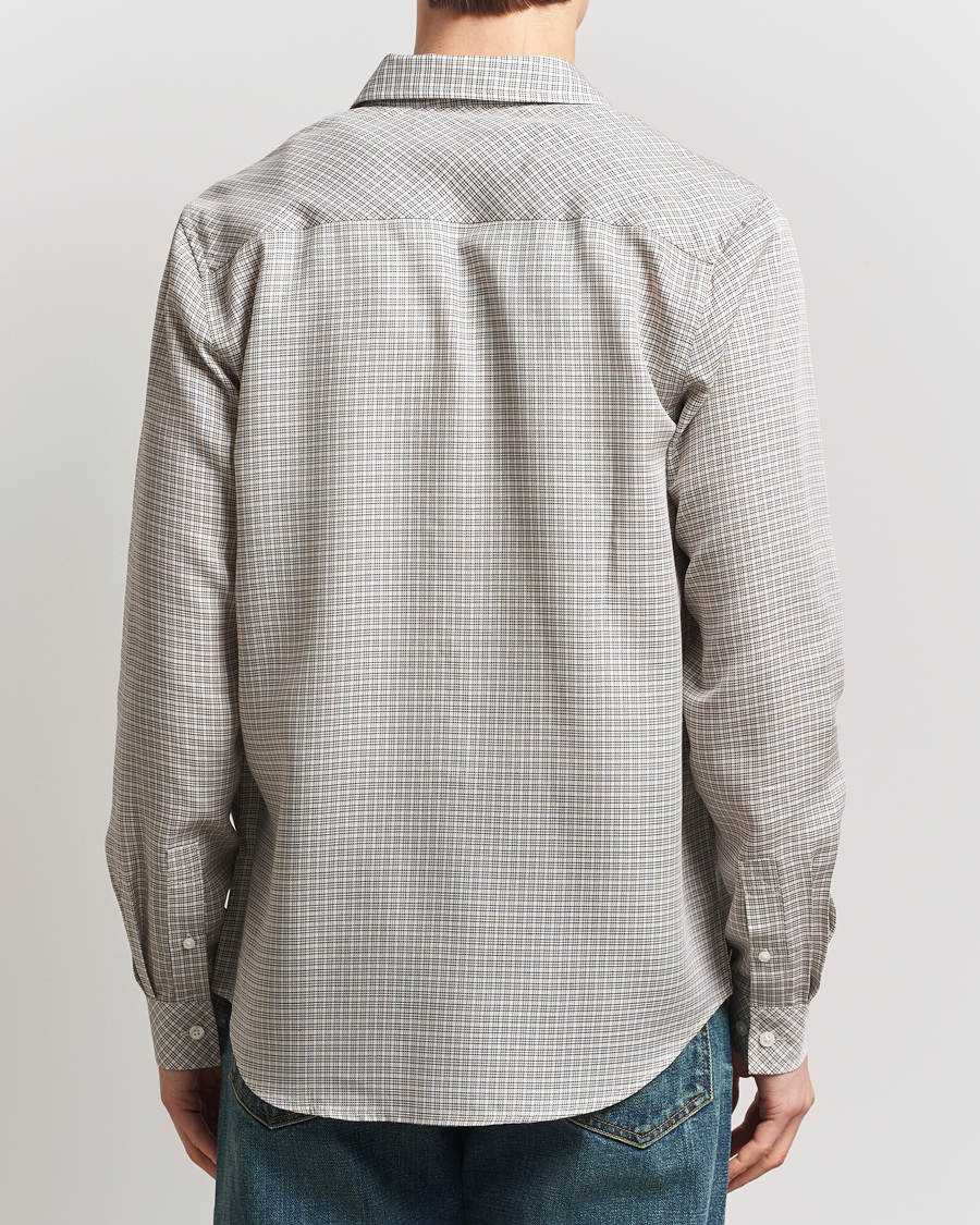 Samsøe Samsøe Ryan Checked Shirt Clear Cream
