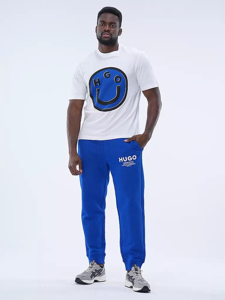 HUGO T-Shirt NIMPER weiss