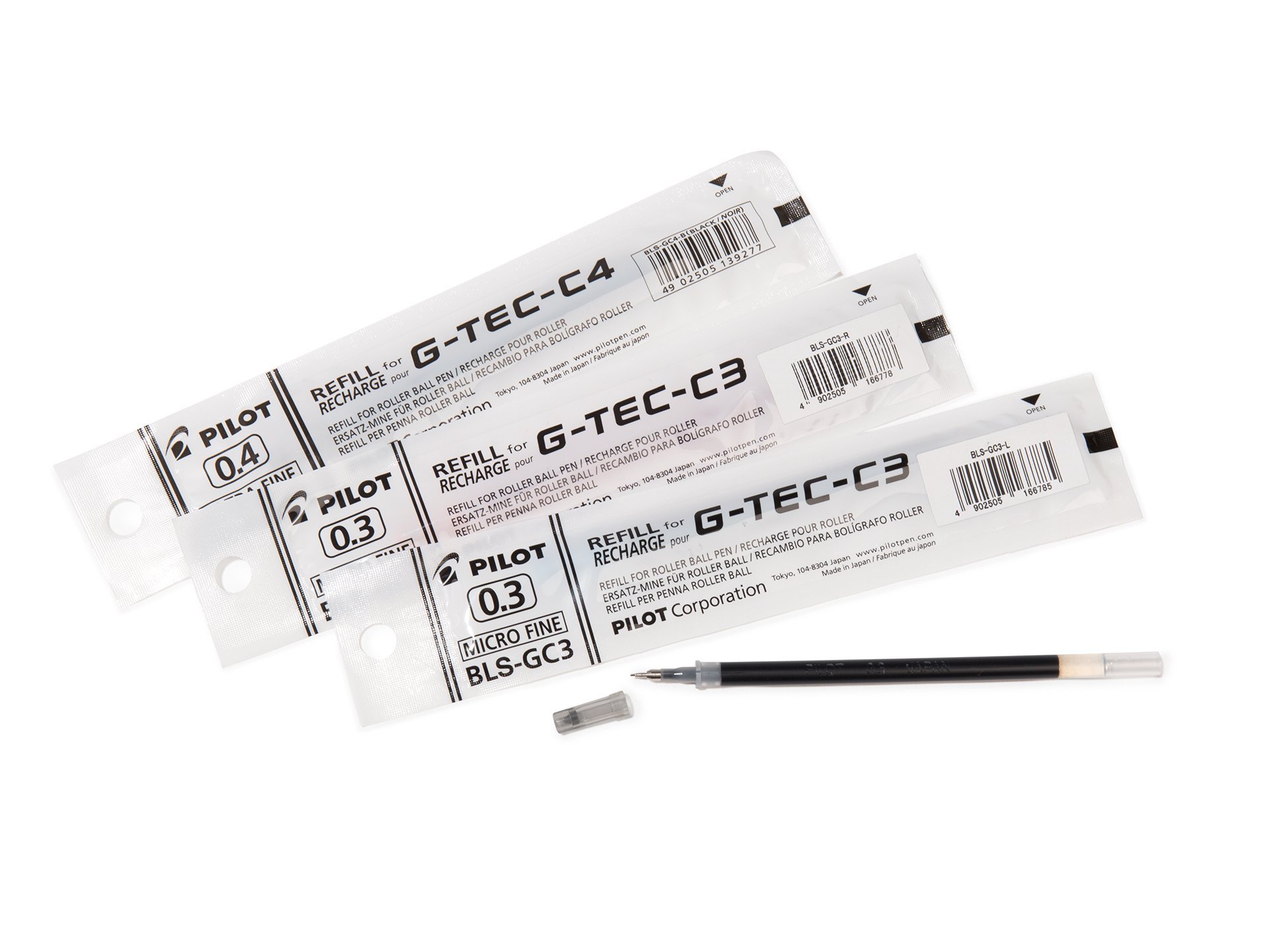 Minen für Pilot Gel-Tintenroller G-TEC ultrafein