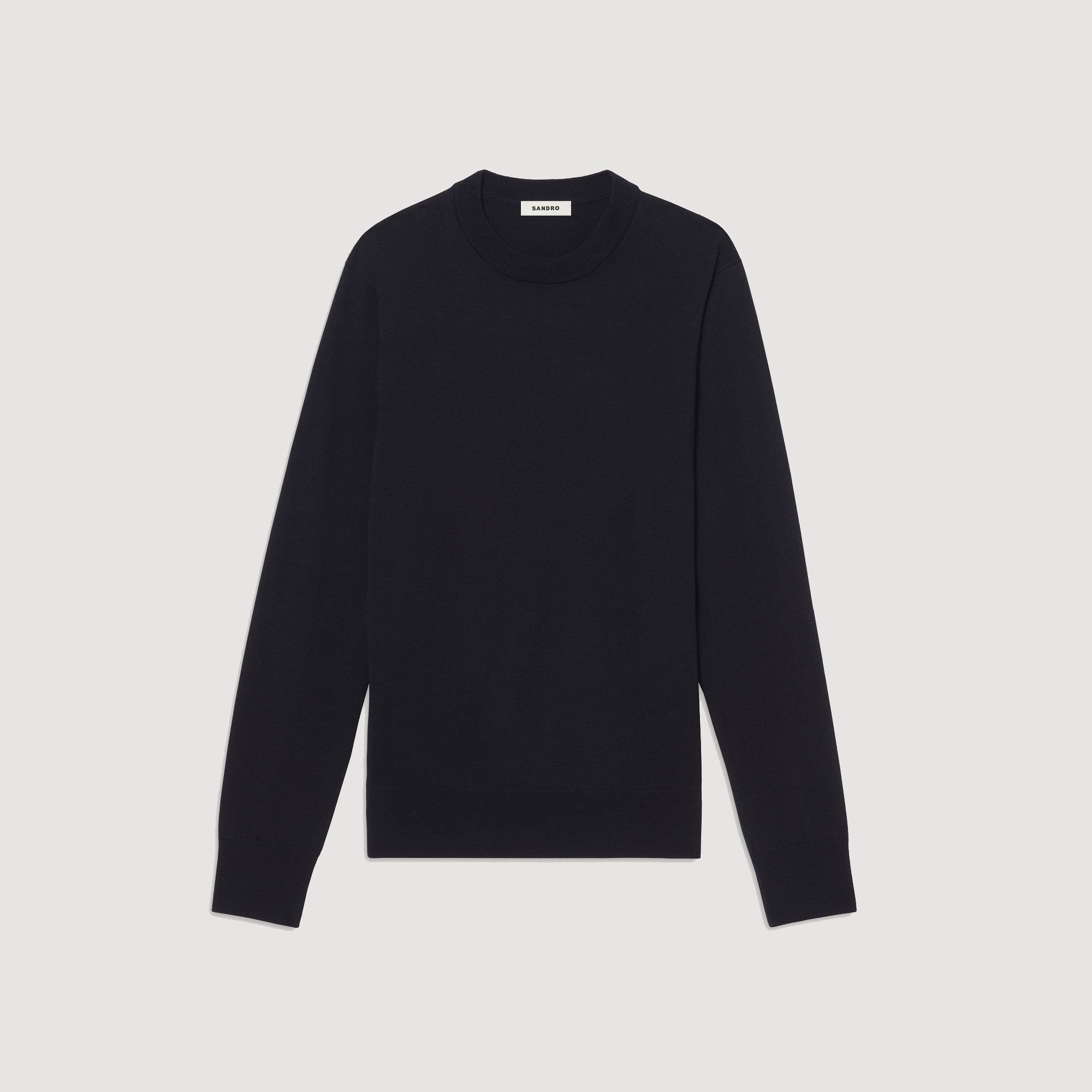 Pull en maille fine en laine