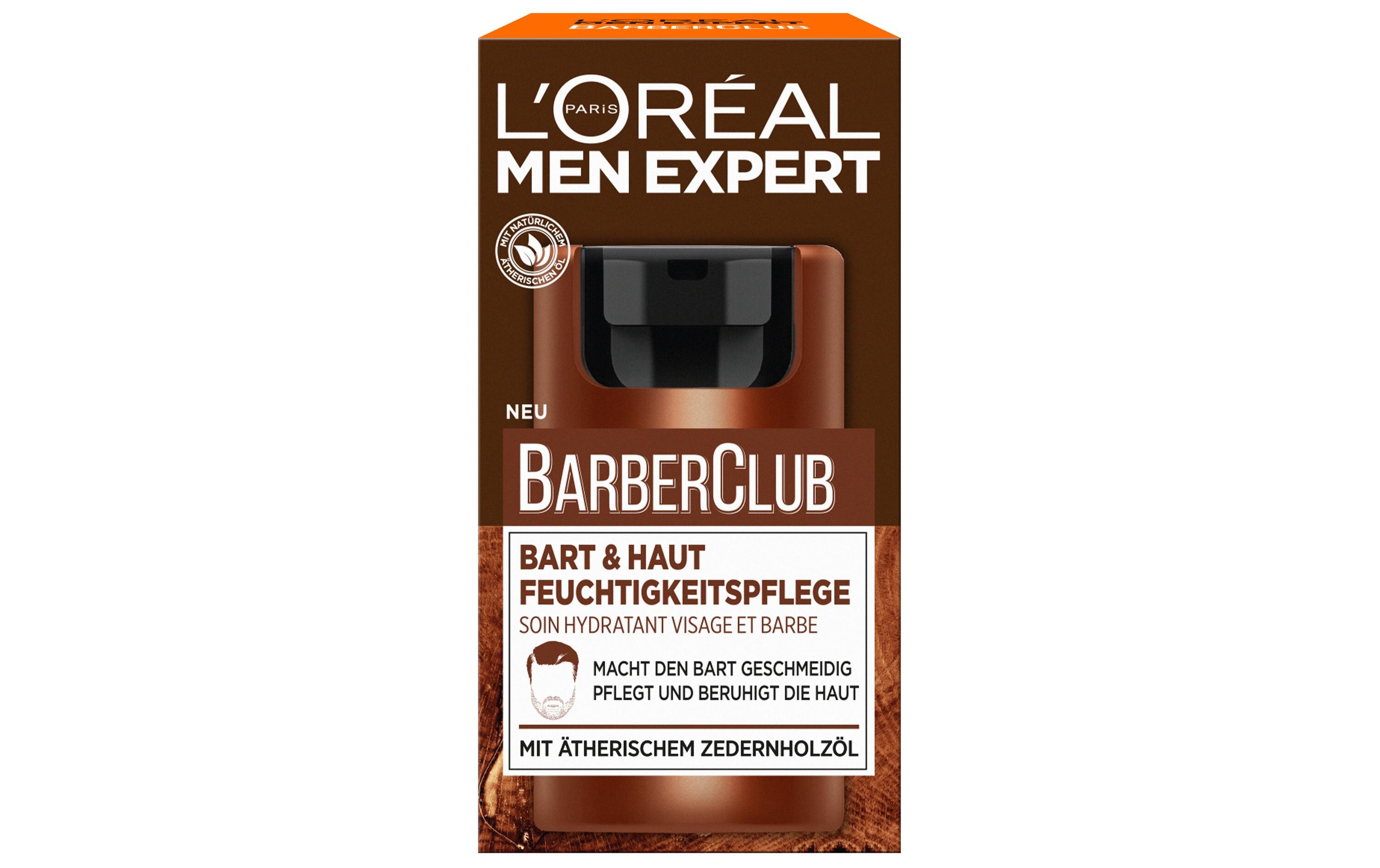 BarberClub Bart und Haut Feuchtigkeitspflege 50 mlHautpflege spendet langanhaltend Feuchtigkeit und verwöhnt Bart und Haut
