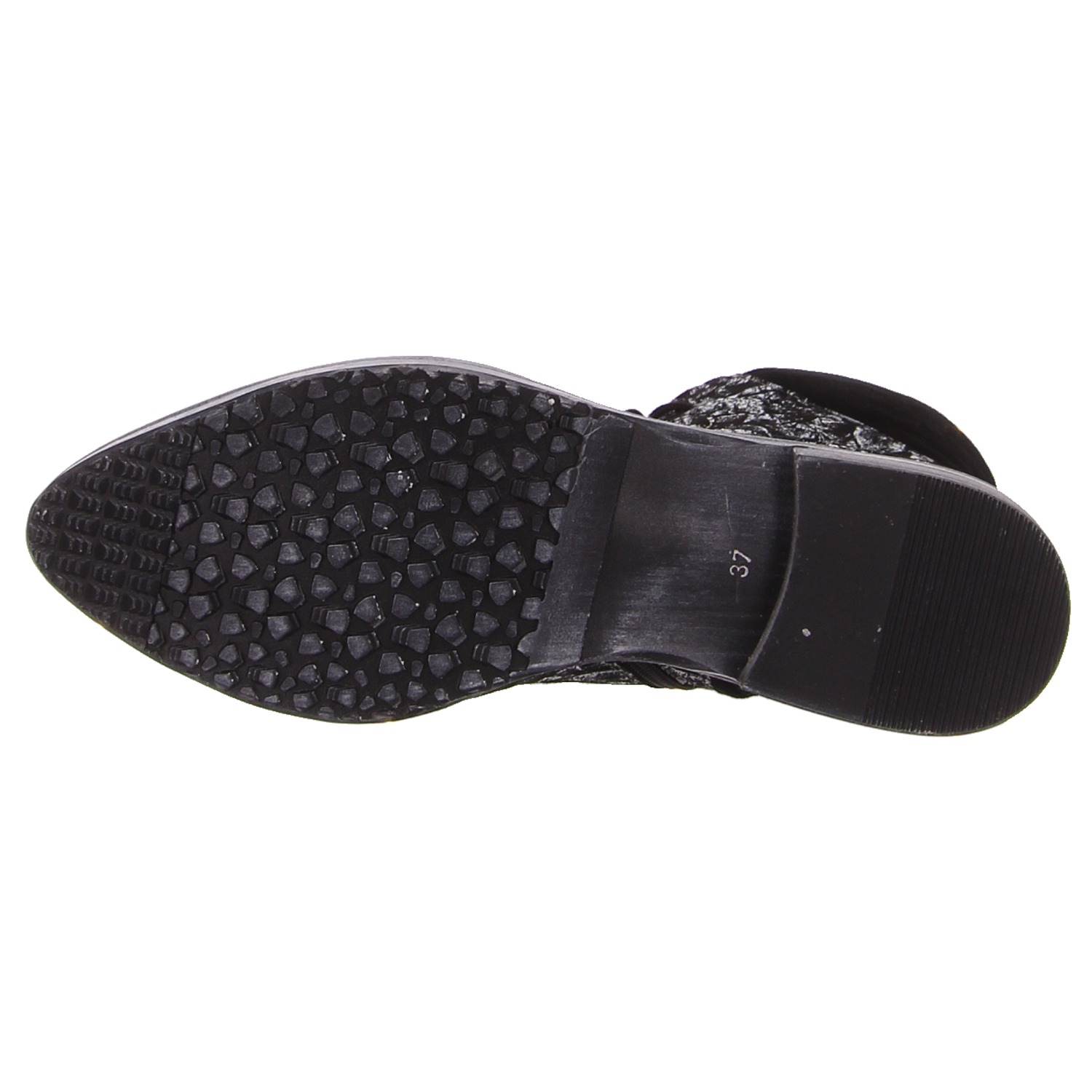 Simen Stiefelette schwarz/weiß schwarz