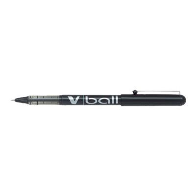 Pilot Vball - Pack de 12 rollers - 0,7 mm - noir