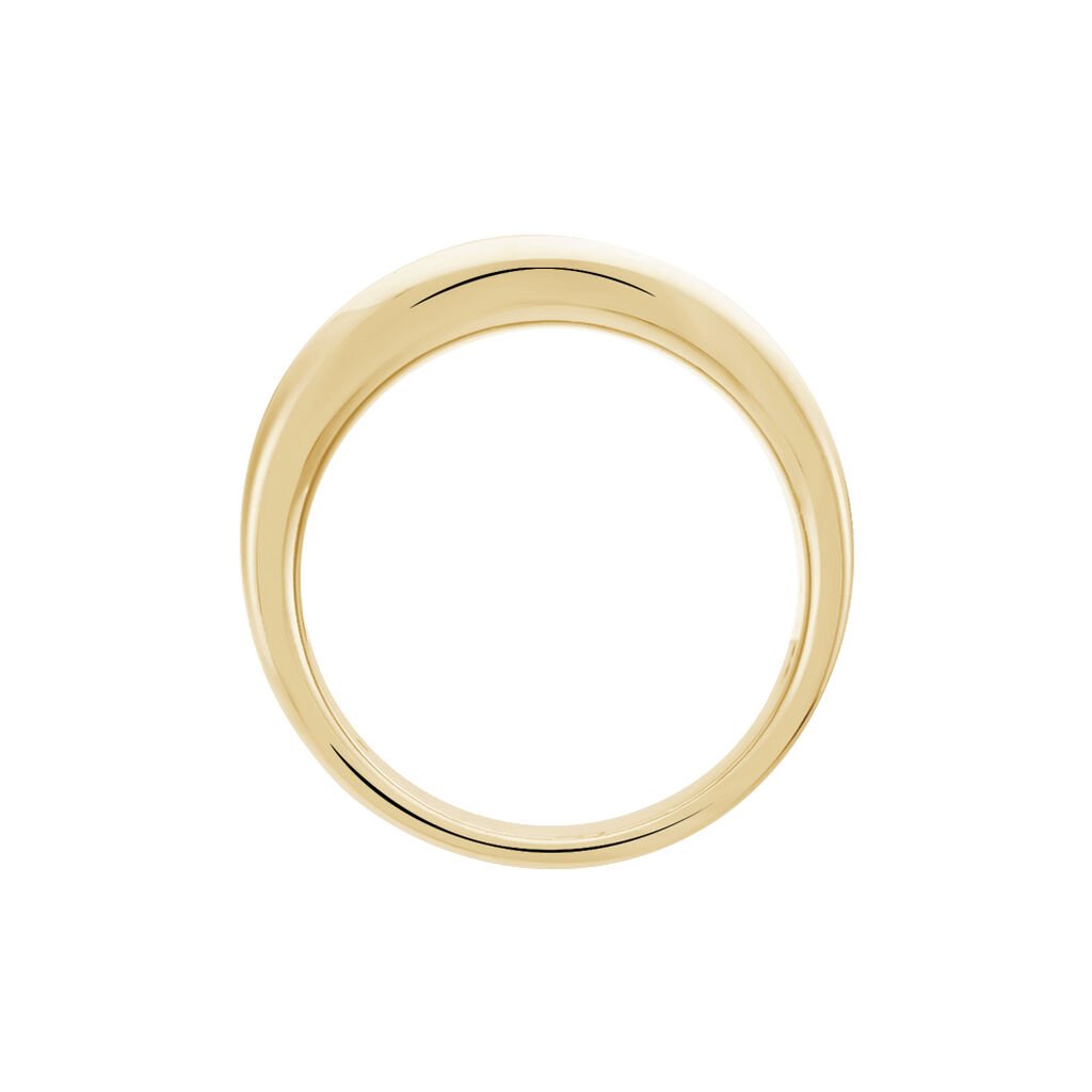 Bague Guerline Plaqué Or Jaune Oxyde De Zirconium