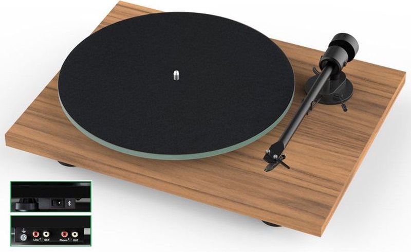 Pro-Ject - T1 Evo BT - Platenspeler - Walnuss