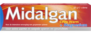 Midalgan Extra Warm & Magnesium Crème 60GR