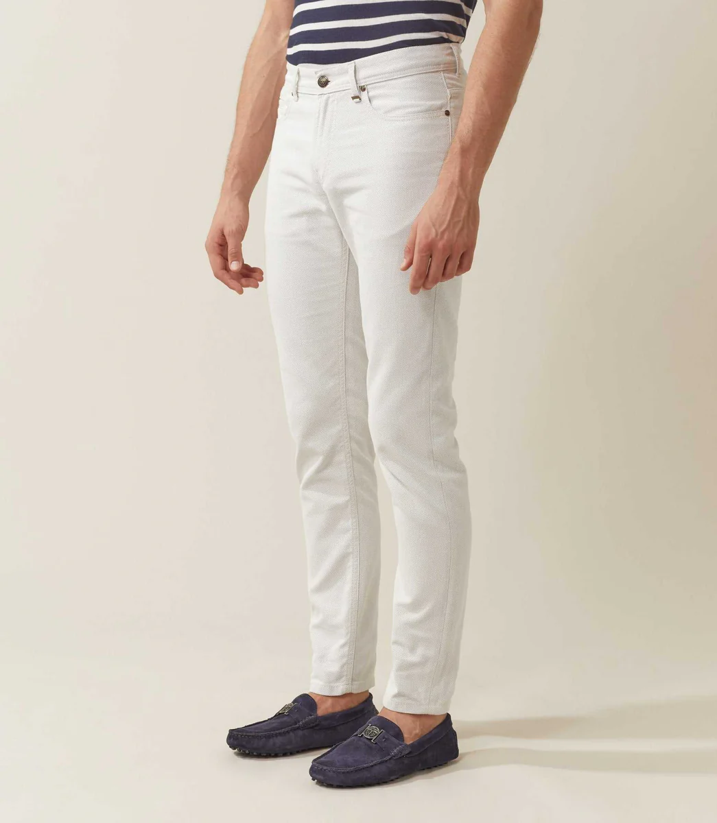 Pantalon casual beige 