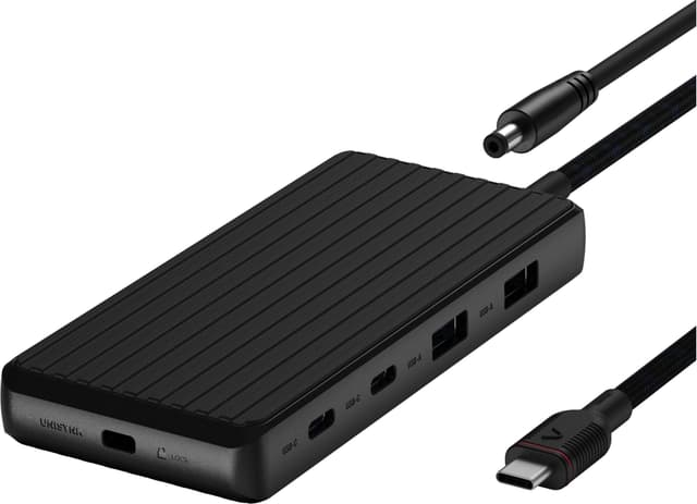 Unisynk 9-port 4K 100W USB-C dockingstation (sort)