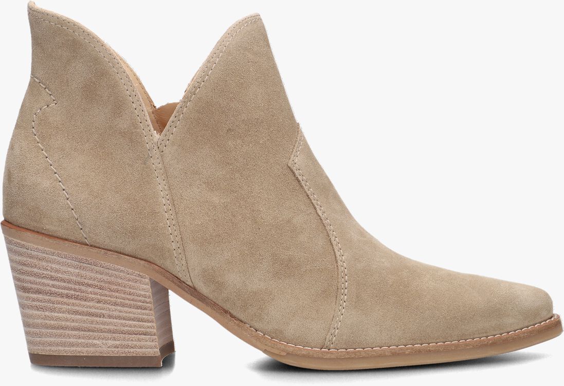 PAUL GREEN beige paul green enkellaarsjes 8125