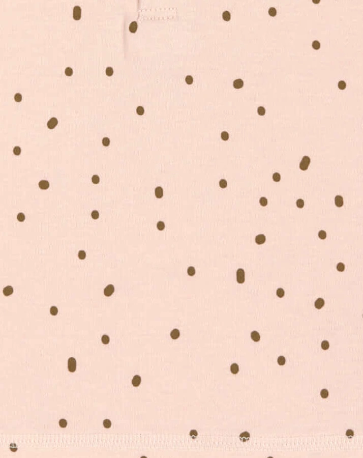 Langarmshirt DOTS in powder pink