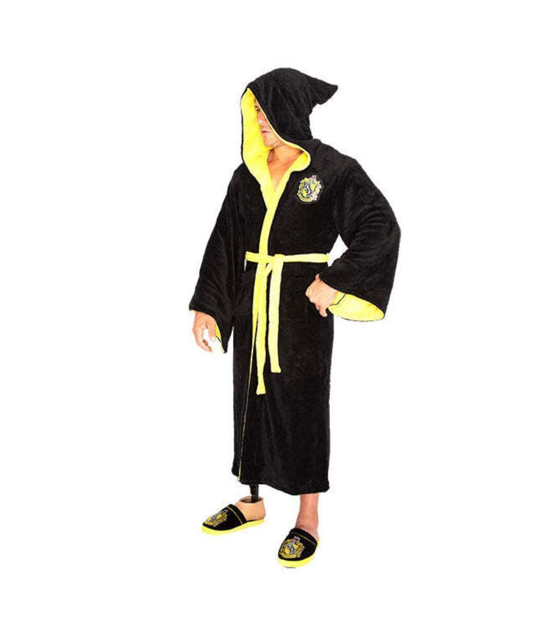 Harry Potter - Peignoir HUFFLEPUFF - Homme (Noir / Jaune) - UTNS6611