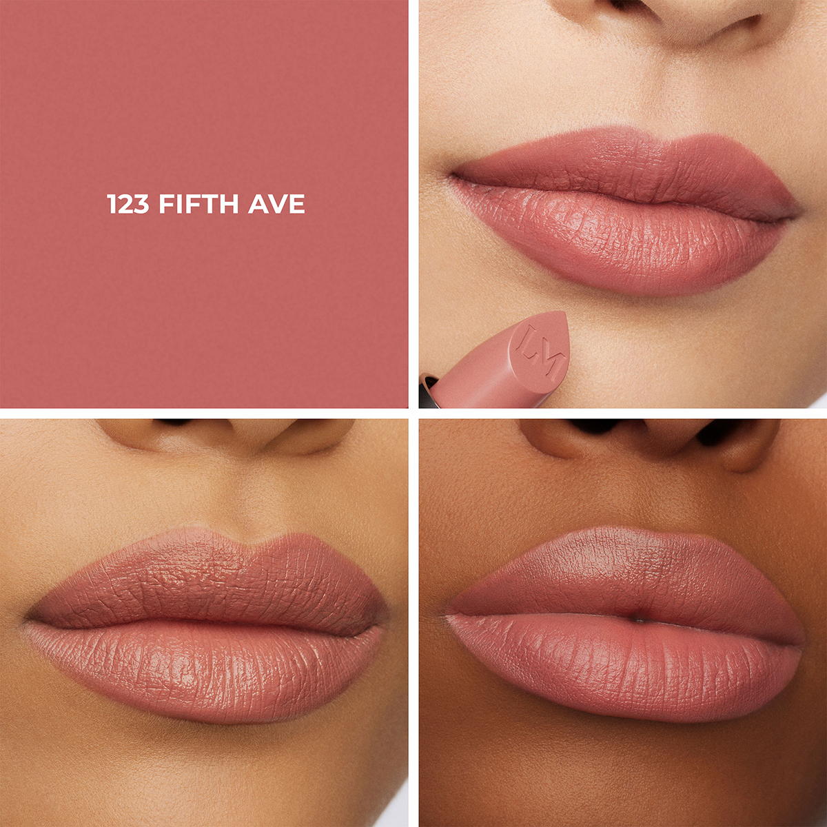 Caviar Hydra-Crème Lipstick 123 Fifth Ave - Nude Pink