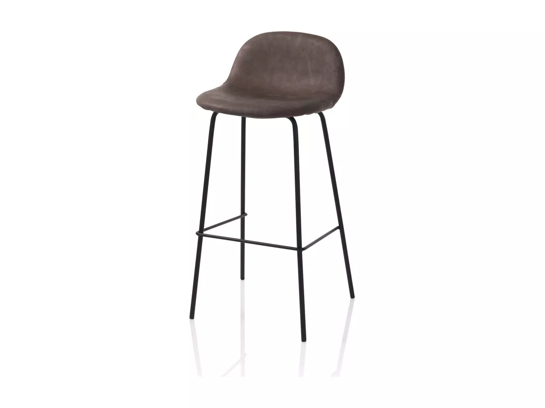 Set de 2 Tabourets STING brun