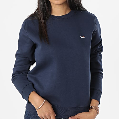 Sweat Crewneck Femme Fleece 9227 Bleu Marine