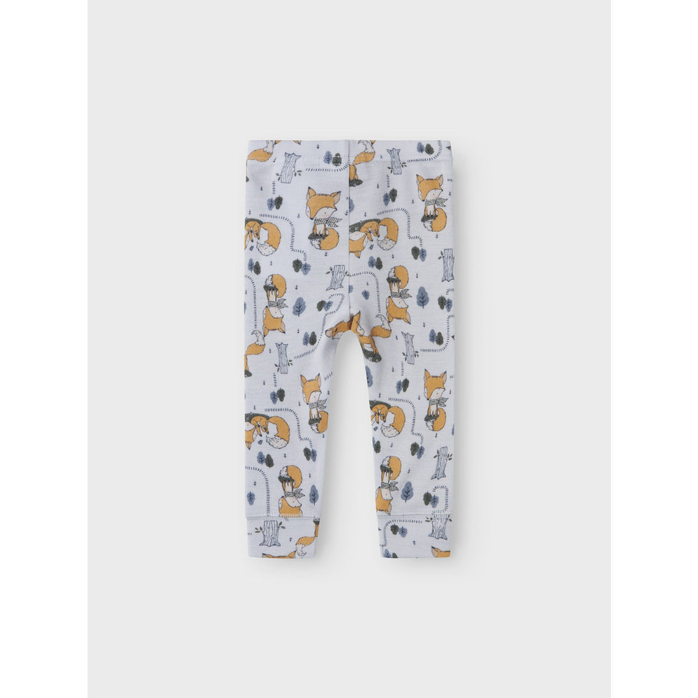 Køb Name It Gray Dawn AOP Willit Uld Long Johns
